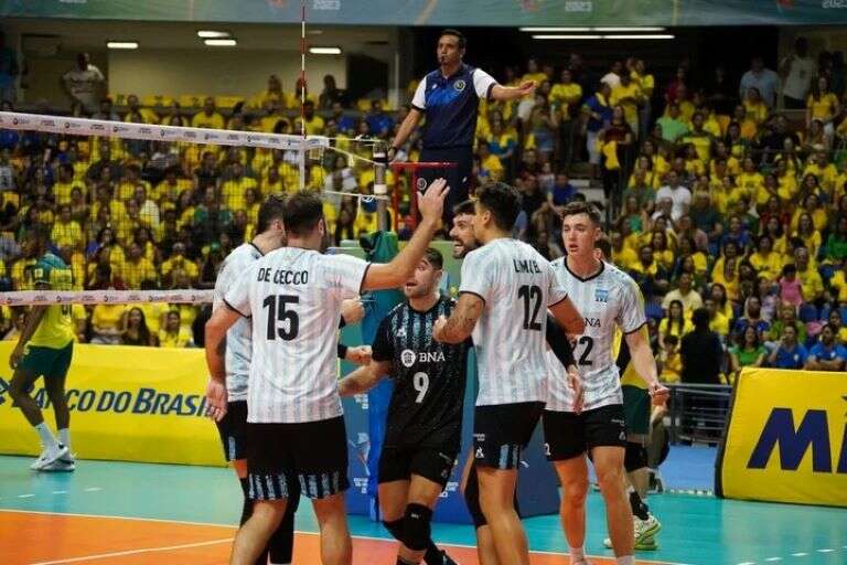 Voleibol: Histórico, Argentina venció a Brasil y se quedó con el título en el Sudamericano masculino