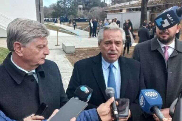 Alberto Fernández anticipó en La Pampa el anuncio de Massa y habló de suma fija, bono a jubilados y suba en planes sociales