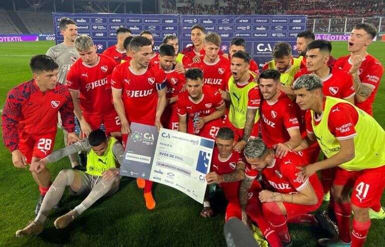 Fútbol: Independiente venció a Central Córdoba en los penales y avanzó en la Copa Argentina
