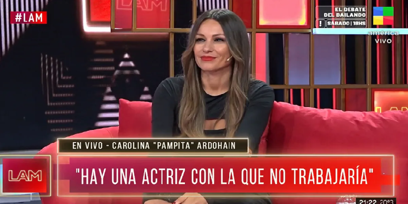 “La odia”: Quién es la actriz con la que Pampita jamás trabajaría