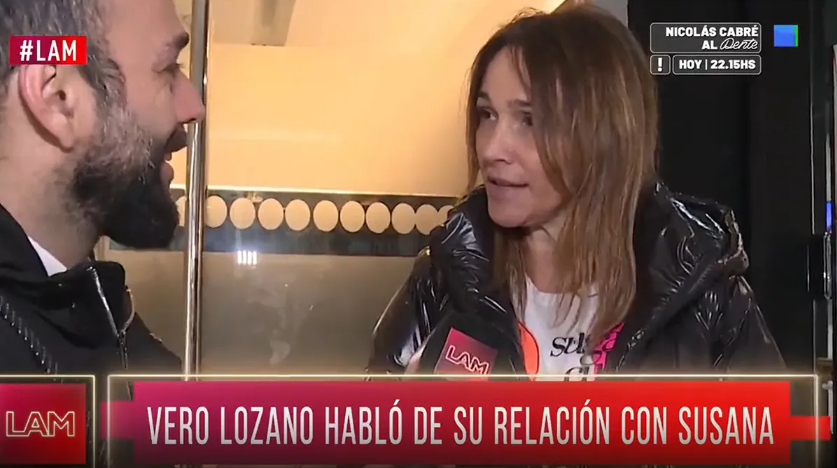 Â¿Está todo mal?: la fuerte revelación de Vero Lozano sobre su vínculo con Susana Giménez