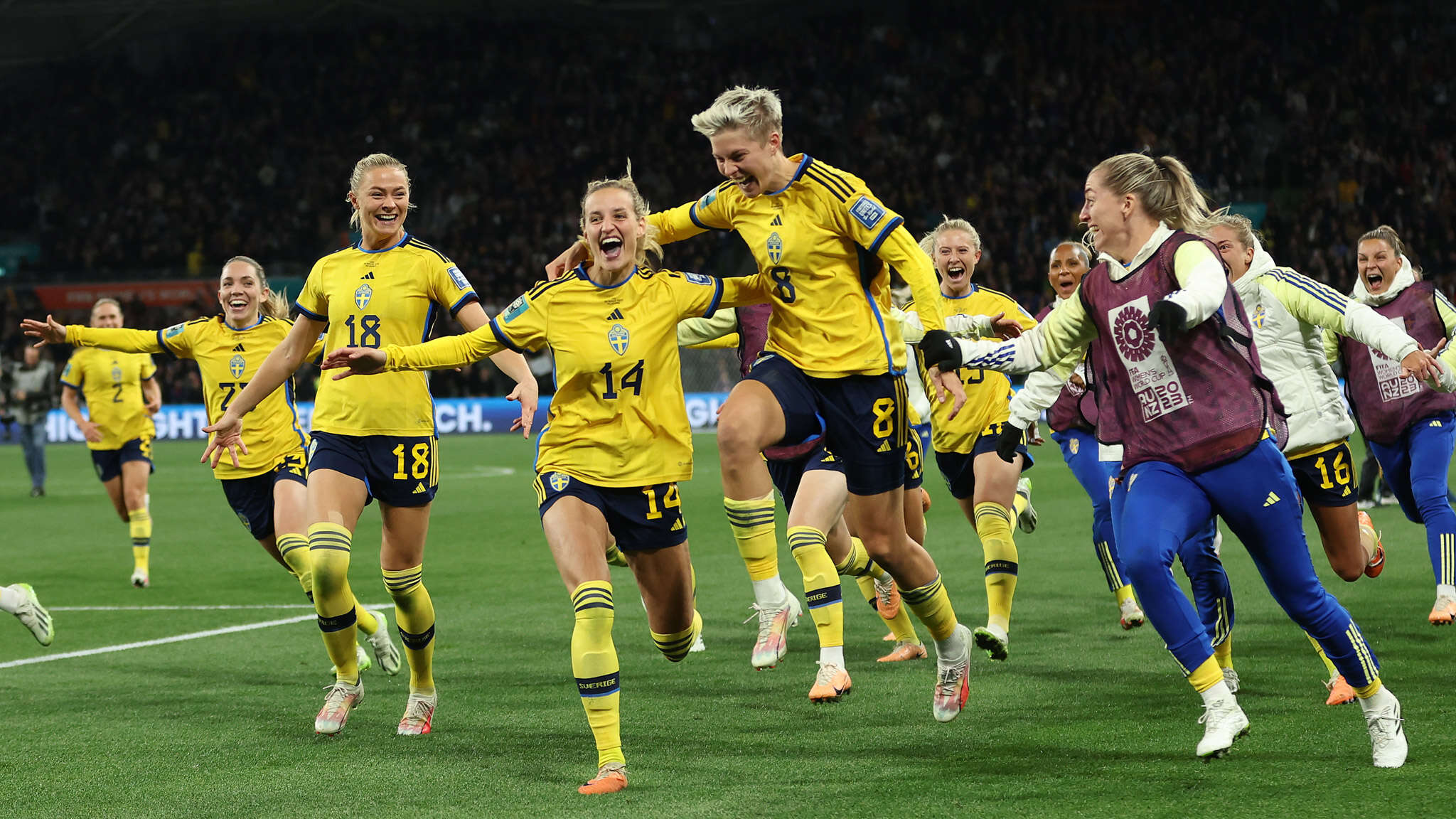 Fútbol femenino: Suecia dio el batacazo y eliminó a Estados Unidos del mundial