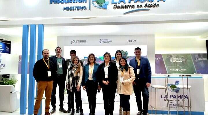 General Pico: Alonso participó en la 1Âºexposición de Parques Industriales