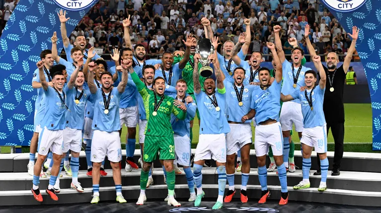 Fútbol: Manchester City venció al Sevilla en los penales y se quedó con la Supercopa de Europa