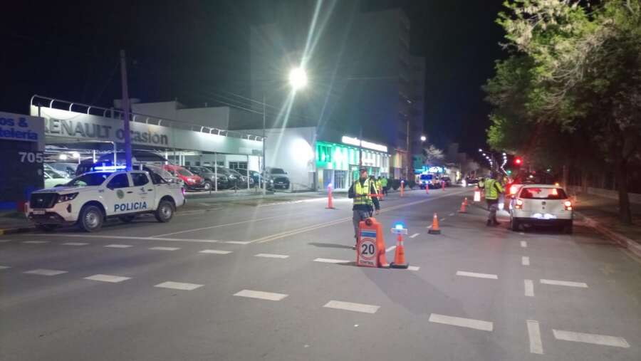 Constataron 13 alcoholemias positivas durante el fin de semana
