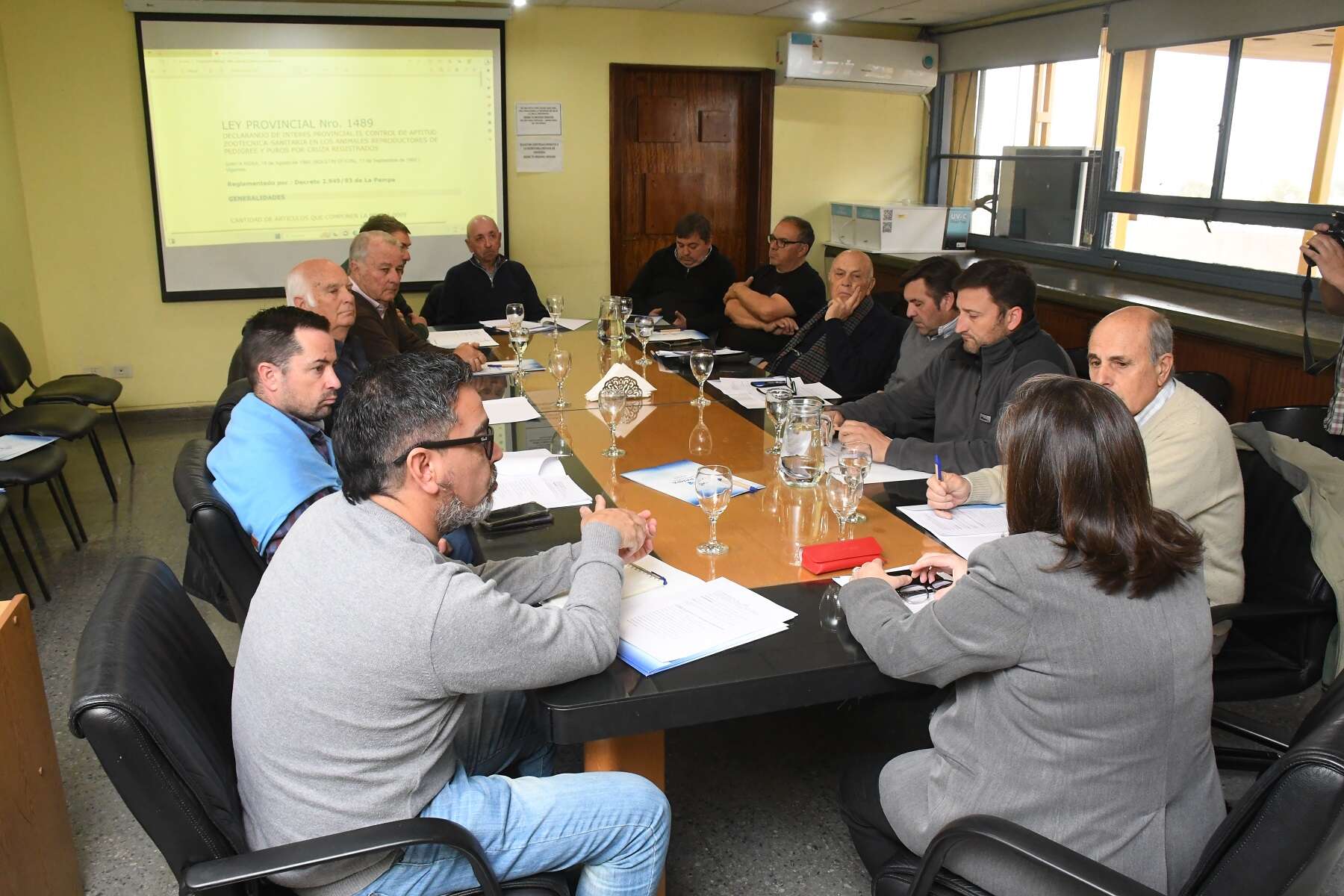 Se reunió la Mesa Agropecuaria Provincial para revisar la Ley NÂº1489