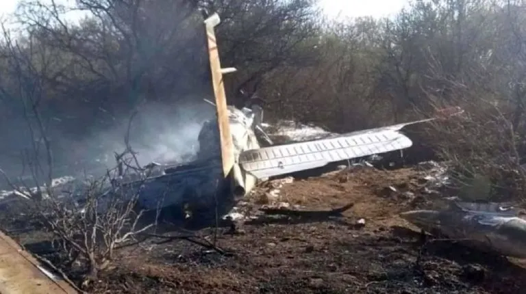 San Luis: Cayó una avioneta y está grave un empresario involucrado en la Causa de los Cuadernos