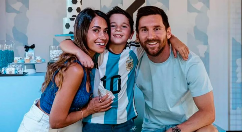 El posteo de Antonela Roccuzzo por el cumpleaños de Mateo Messi que emocionó a todos: “Ocho años robando..”