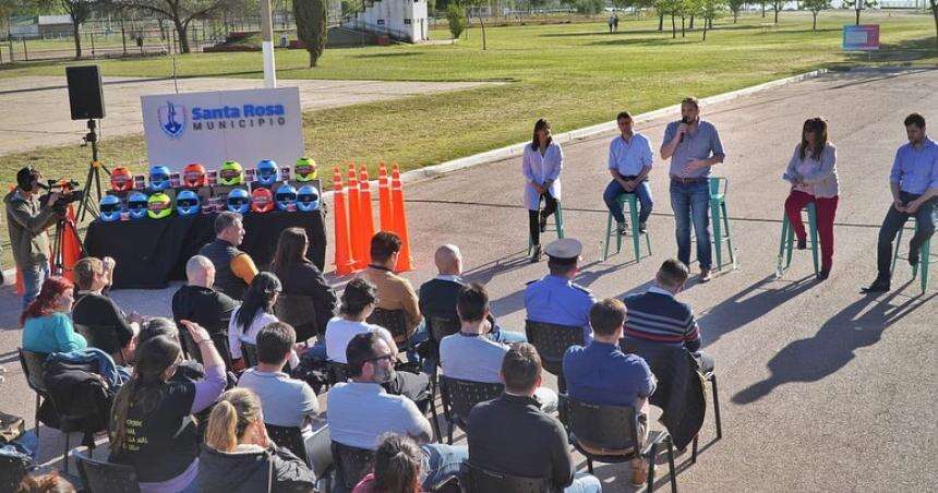 Di Nápoli anunció la radarización en “puntos calientes” de Santa Rosa