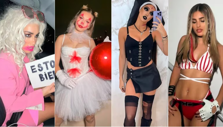 Desde Lali hasta Julieta Poggio y La Joaqui: las celebridades brillaron con sus disfraces para Halloween