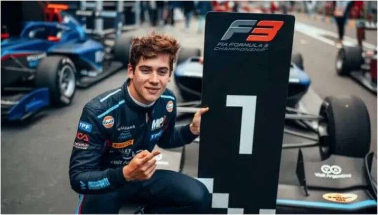Automovilismo: Franco Colapinto anunció que correrá en la F2 la próxima temporada