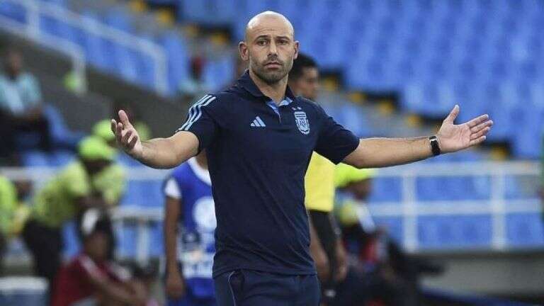 Fútbol: Mascherano presentó la lista de la Selección Argentina sub23 para disputar el preolímpico