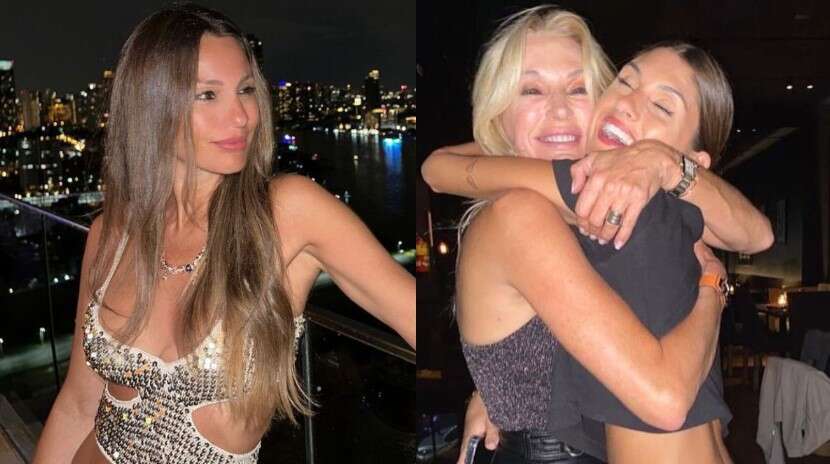 Los picantes gestos de Pampita en medio del conflicto con Yanina y Lola Latorre