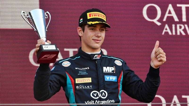 Automovilismo: El argentino Franco Colapinto conducirá un Williams de F1 en Abu Dhabi