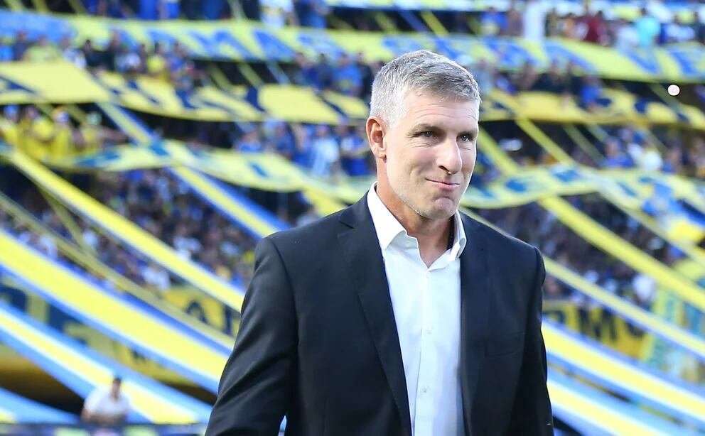 Fútbol: Palermo volvió a apoyar la candidatura de Ibarra-Macri y remarcó que ser DT de Boca es su sueño