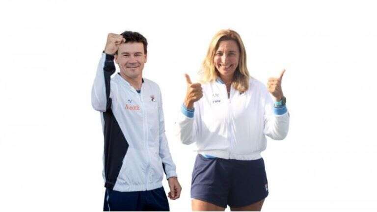 Tenis: Guillermo Coria y Mercedes Paz seguirán siendo los capitanes de Argentina para los Juegos Olímpicos 2024