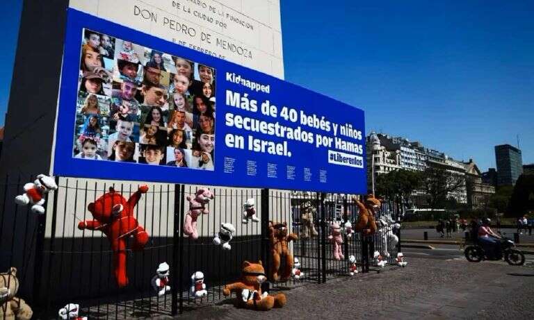 Medio Oriente: El Gobierno argentino publicó una solicitada en Israel para exigir la liberación de los secuestrados por Hamás