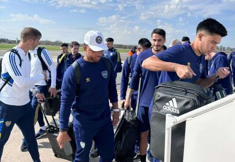 Fútbol: Boca ya está en Rio de Janeiro para la final de la Copa Libertadores