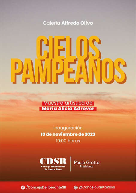 Inauguración de Muestra “Cielos pampeanos”
