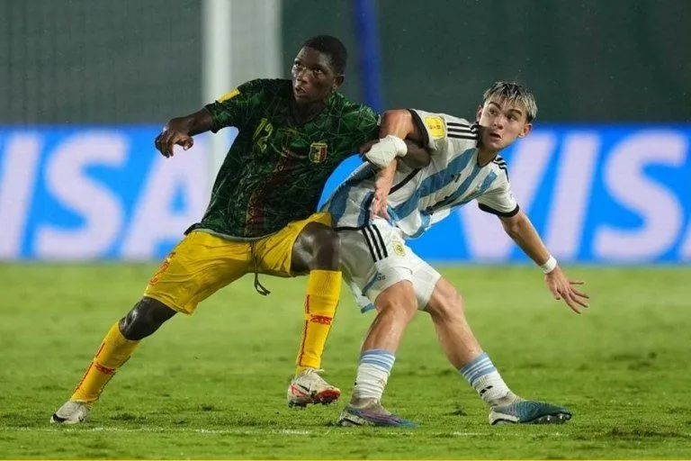 Fútbol: La Selección Argentina Sub-17 fue goleada por Malí y no pudo lograr el tercer puesto en el Mundial