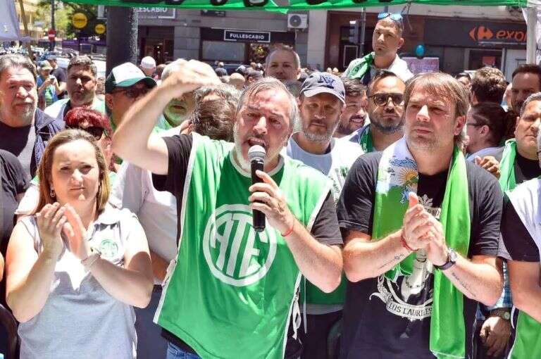 CABA: ATE se movilizó y anunció una nueva jornada de protesta para el próximo miércoles