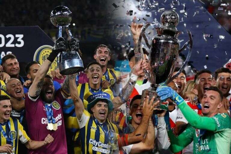 Fútbol: River y Rosario Central definen al Supercampeón de la Argentina