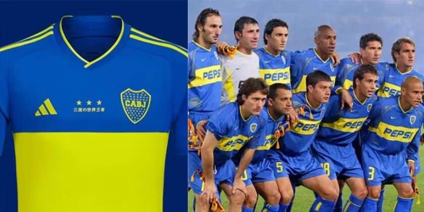 Â¿Te gusta?: se filtró cómo será la nueva camiseta de Boca para conmemorar los 20 años de la Intercontinental 2003
