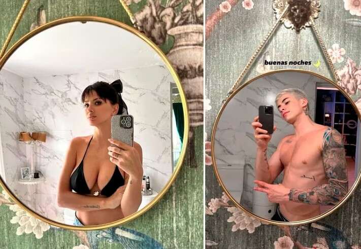 La foto íntima que confirmaría la relación entre la China Suárez y Lauty Gram: “Buenas noches”