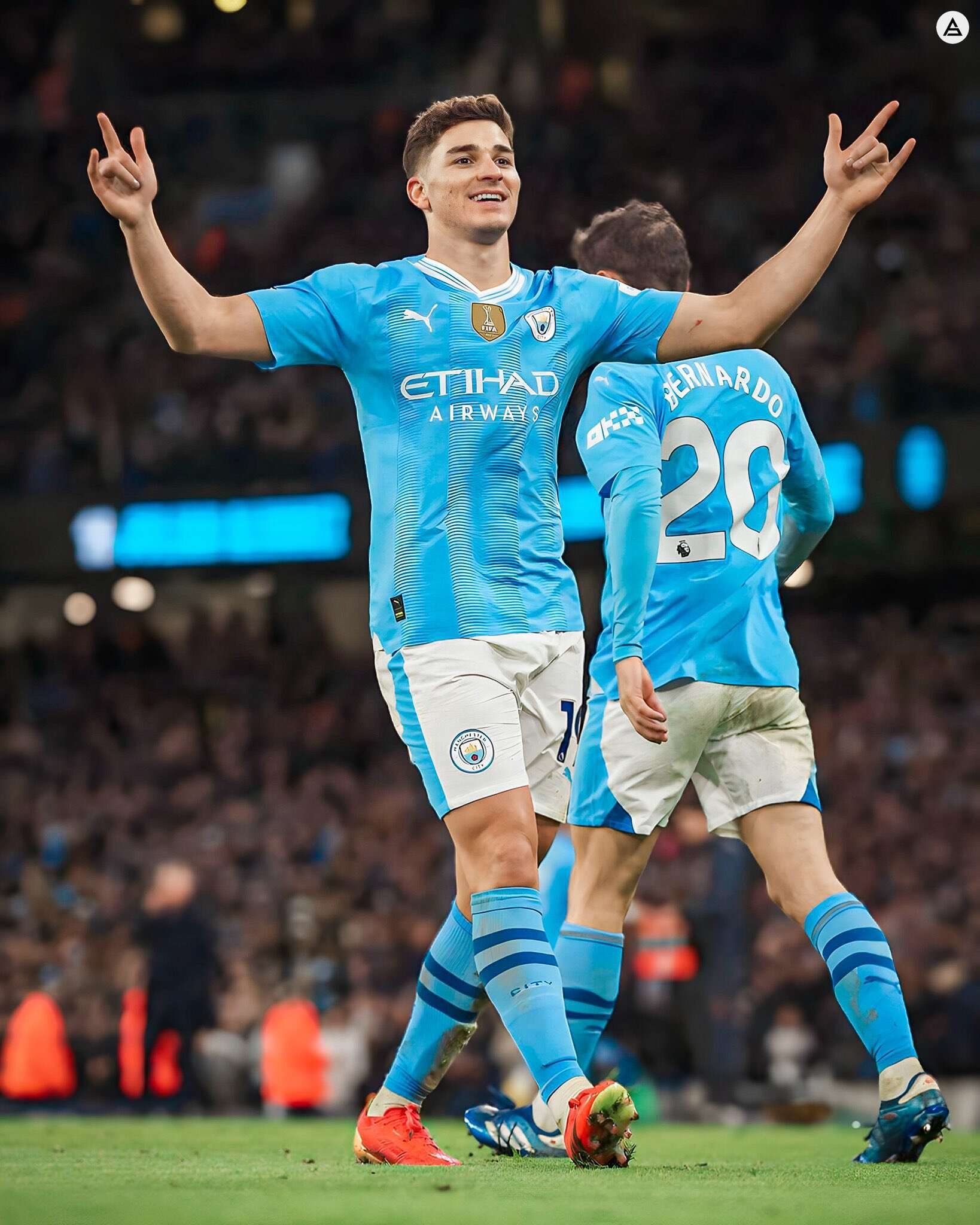 Fútbol: Julián Ãlvarez cerró el año con un gol frente al Sheffield United