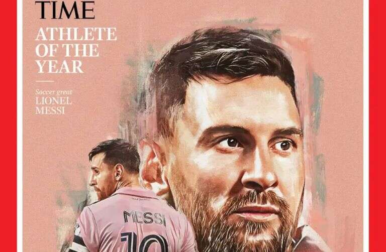 Fútbol: Messi fue elegido como atleta del año por la revista Time