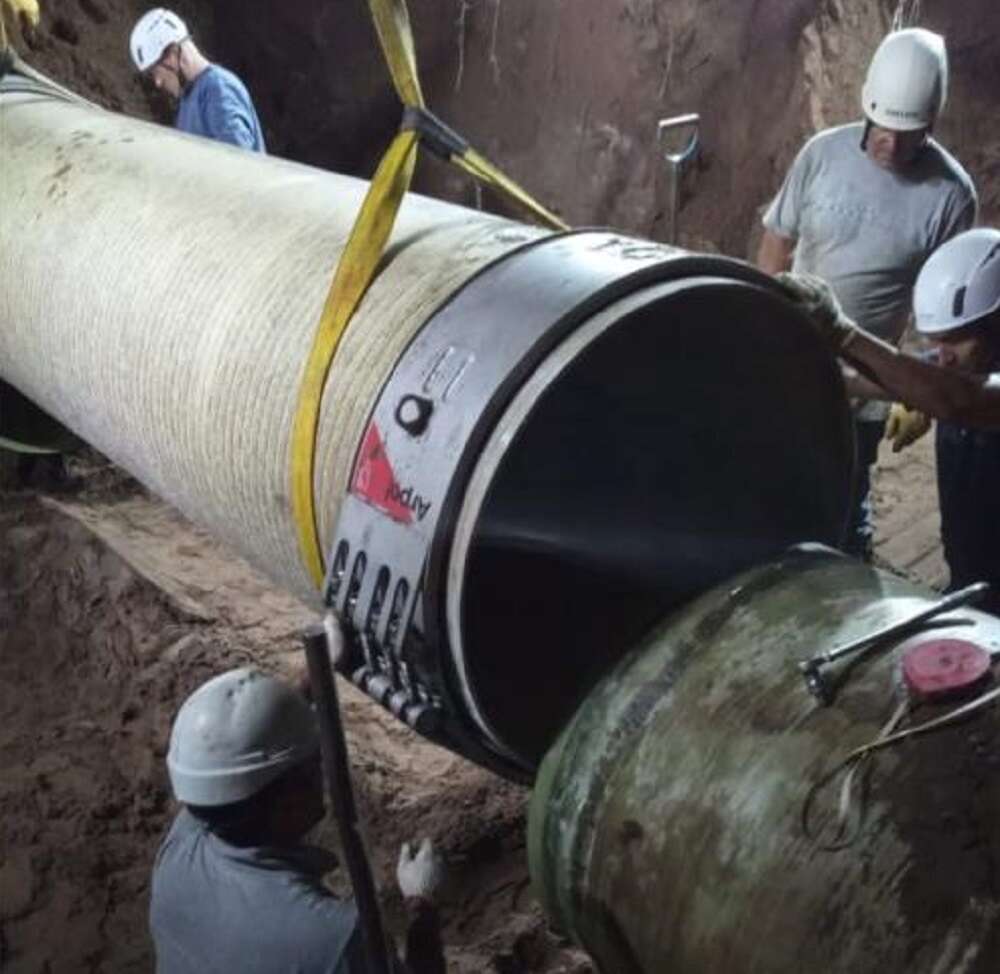 Se rompió el Acueducto del Río Colorado pero ya lo solucionaron