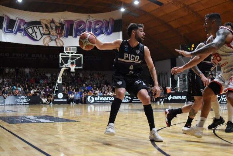 Básquetbol: Pico FBC superó ampliamente a Ameghino en el comienzo de la segunda rueda en Liga Argentina