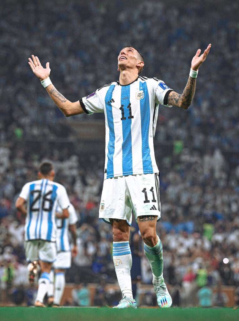 Fútbol: Di María descartó una posible participación en los JJOO de París