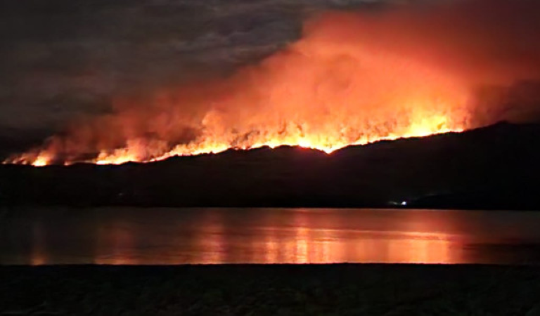 Chubut: Por el incendio en Los Alerces ya se quemaron más de 1.800 hectáreas
