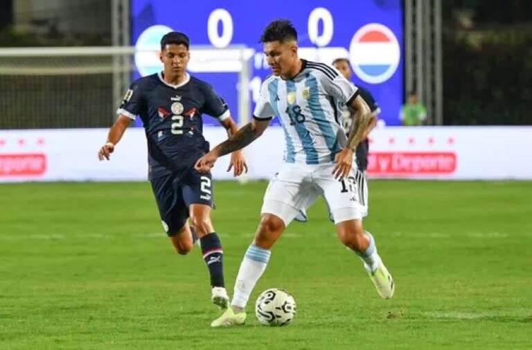 Fútbol: La Selección Sub 23 debutó en el Preolímpico con un empate ante Paraguay