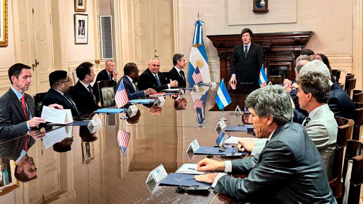 Blinken, tras su reunión con Milei: “Vemos un potencial extraordinario en Argentina”