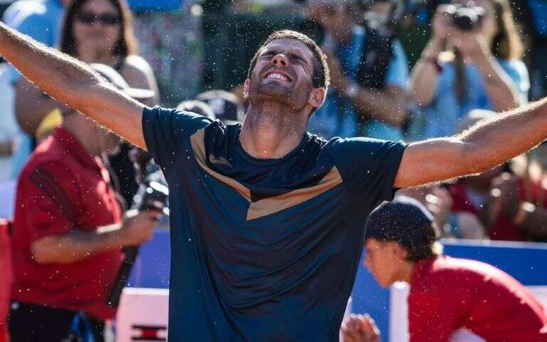 Tenis: “Vengo soñando hace mucho tiempo con este momento”, la emoción de Díaz Acosta tras ganar el Argentina Open