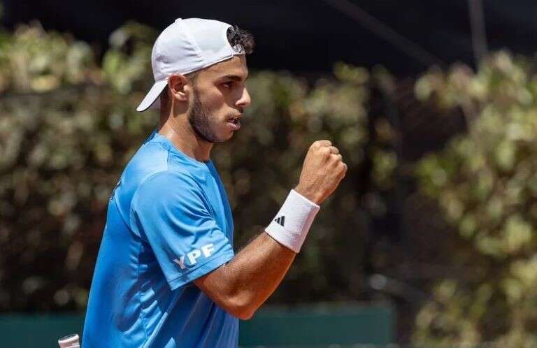 Tenis: Cerúndolo abrió la serie de Copa Davis ante Kazajistán con un triunfo