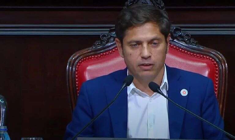 “Deje de extorsionar a los gobernadores para que aprueben leyes”, le dijo Kicillof a Milei sobre el Pacto de Mayo