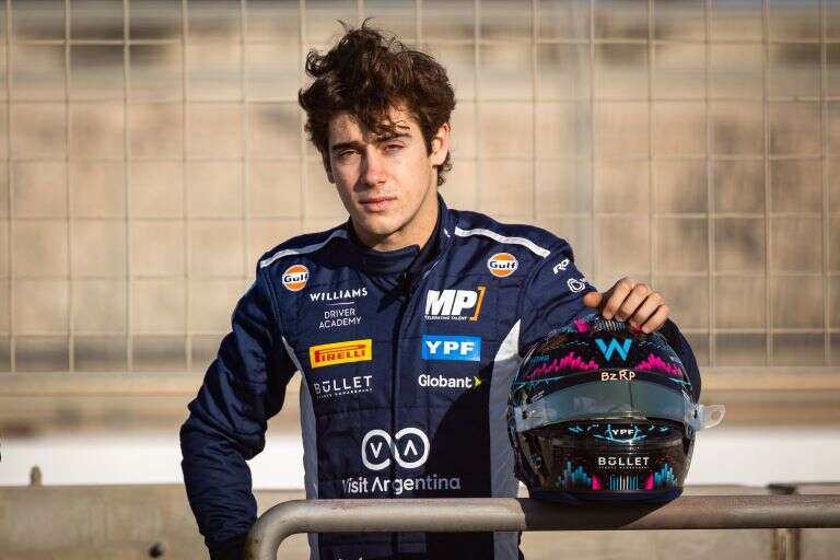 Automovilismo: Franco Colapinto tuvo una jornada para el olvido y debió abandonar en el GP de Arabia Saudita en Fórmula 2