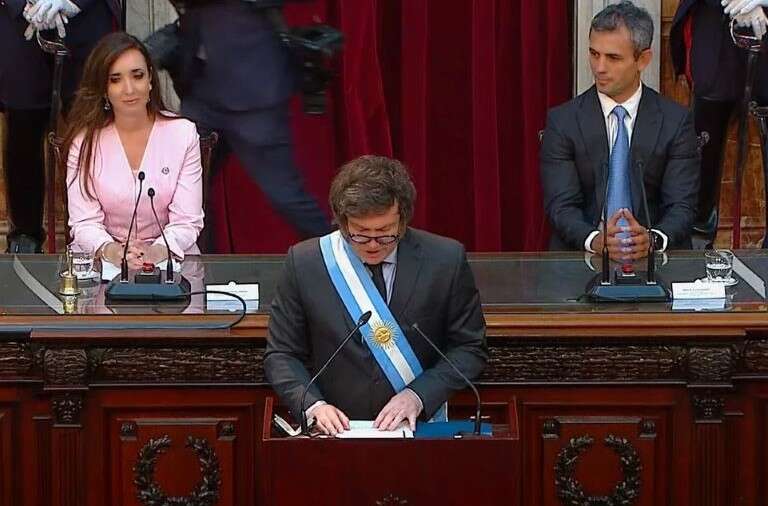 Milei dio su discurso de apertura de sesiones ordinarias en el Congreso y anunció un “Pacto de Mayo” con 10 puntos básicos
