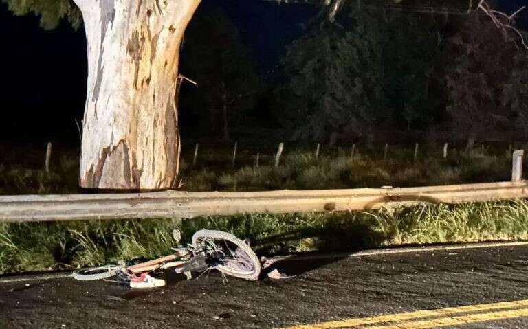 Santa Rosa: Murió el joven ciclista que fue embestido anoche por una moto