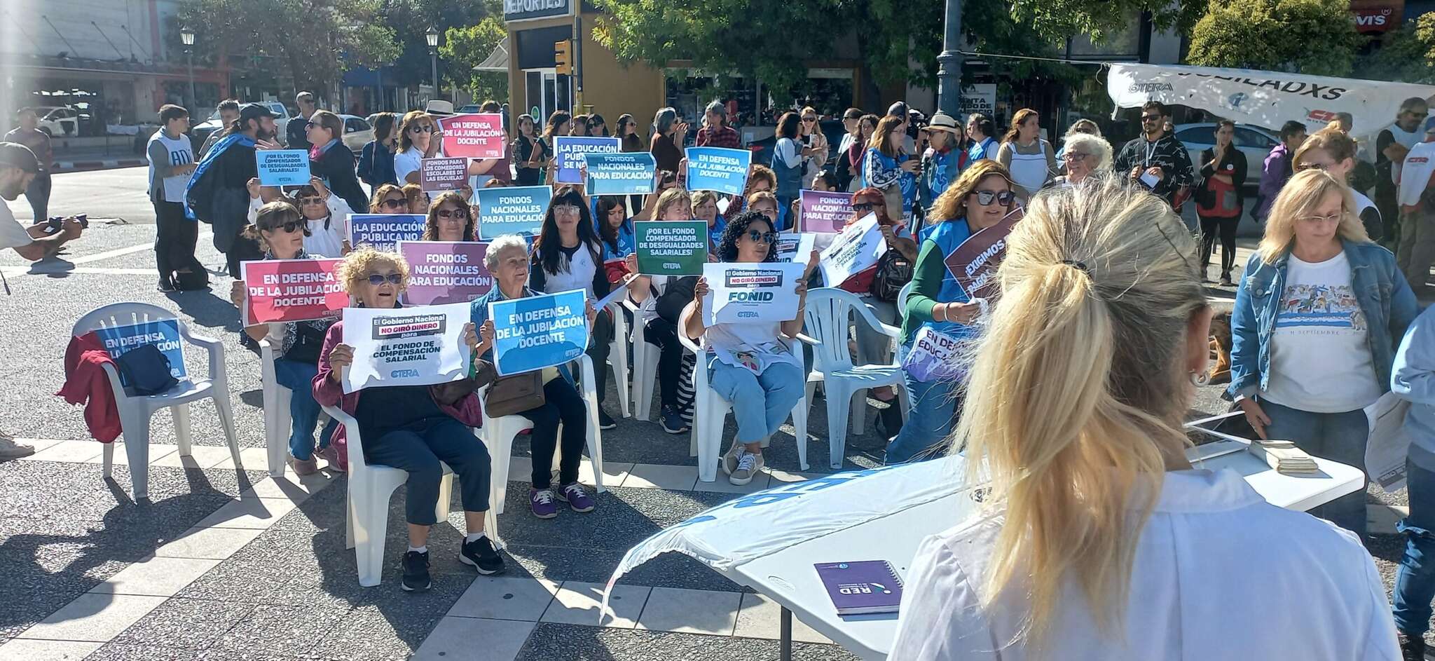 UTELPa dice que el acatamiento al paro docente en La Pampa es de un 90 por ciento