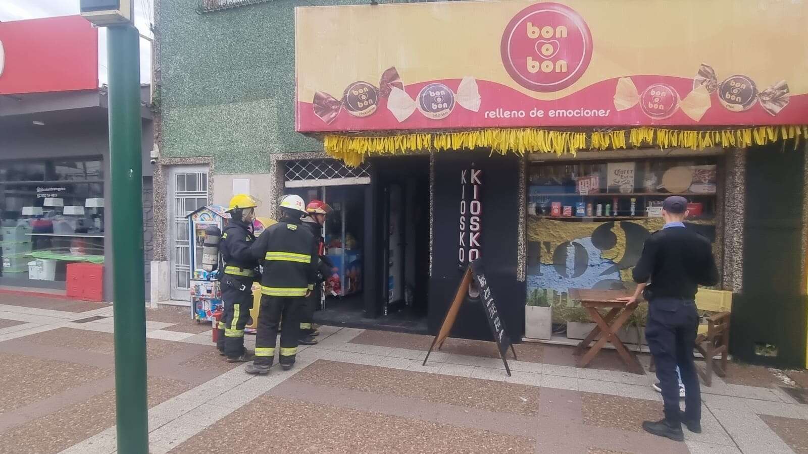 General Pico: Controlaron un incendio en un comercio del centro