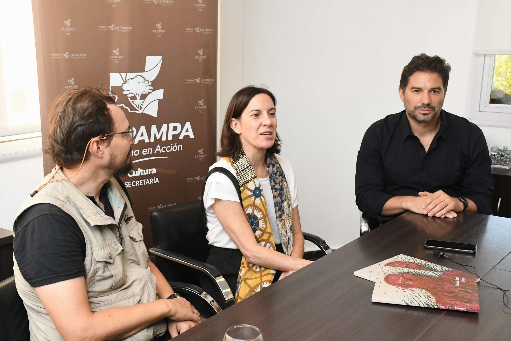 Joaquina, la hija del artista y arquitecto Clorindo Testa, en MEDASUR