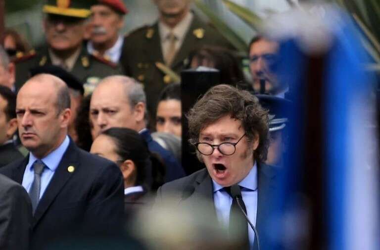 Milei cerró el acto por Malvinas al grito de “Viva la libertad, carajo” y resaltó la figura de Julio Roca