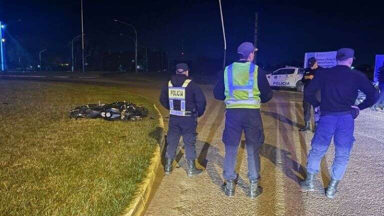 General Pico: Muere conocido vecino tras chocar anoche con su moto de alta cilindrada en la rotonda de Pueblo Nuevo