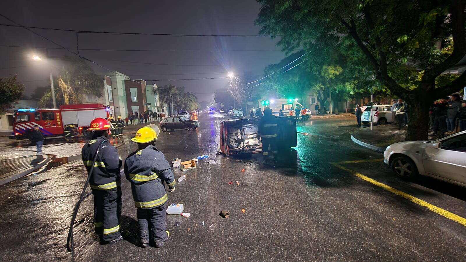 General Pico: Dos autos chocaron en la intersección de las calles 25 y 22