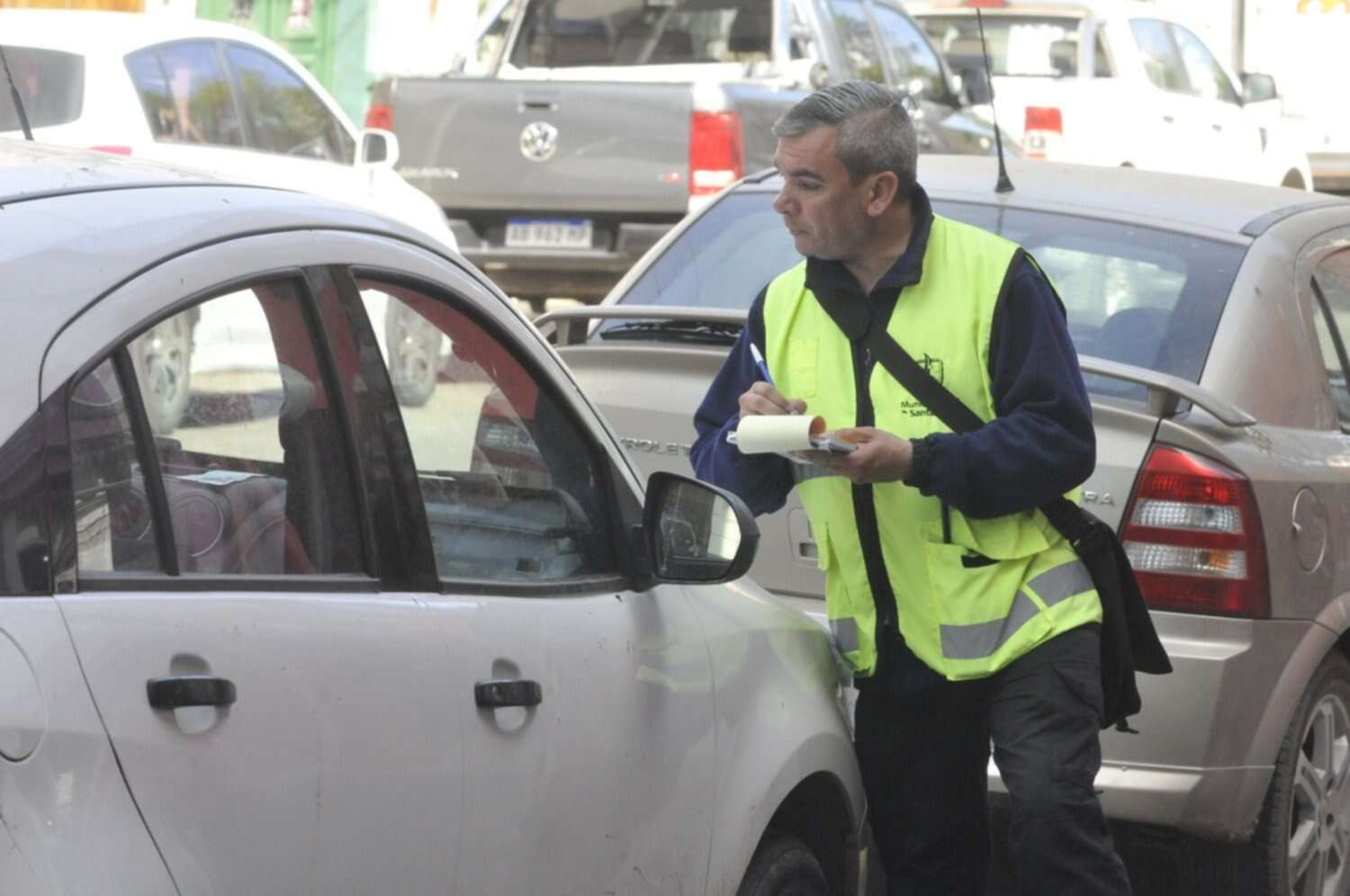 Santa Rosa: Personal del Sistema de Estacionamiento Medido con retención de trabajo