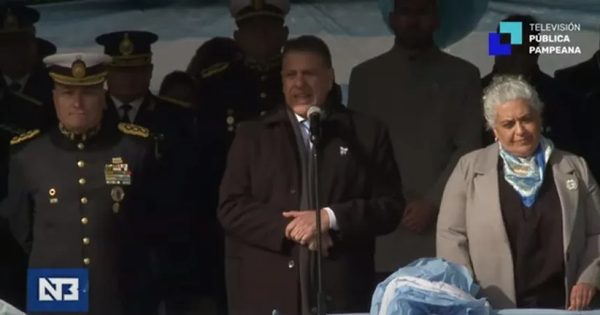 Pascual Fernández enfatizó sobre el federalismo durante el acto central del 25 de Mayo